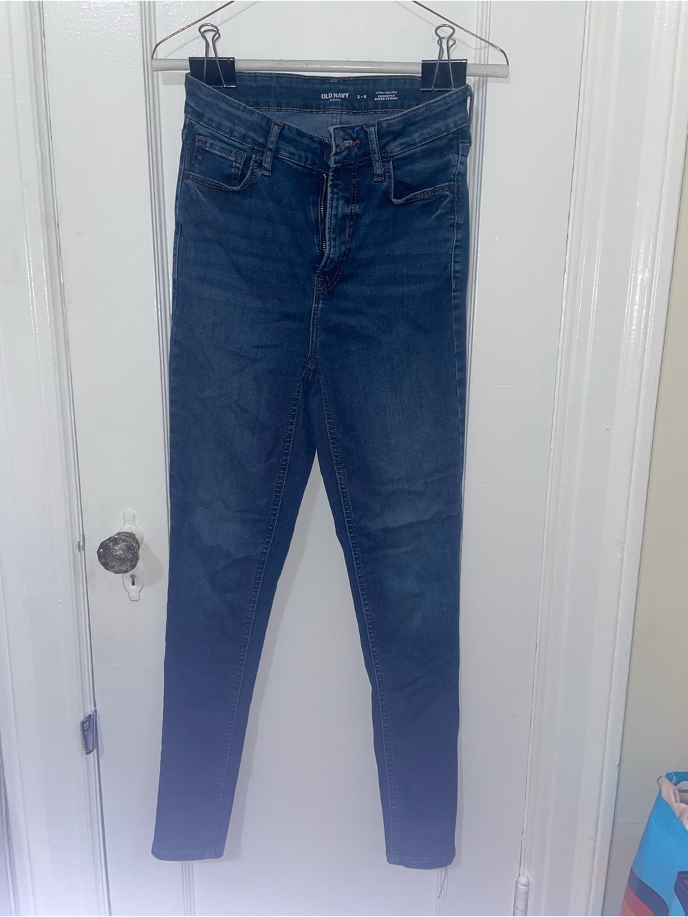 Old Navy Skinny Jeans in Dark Blue Denim